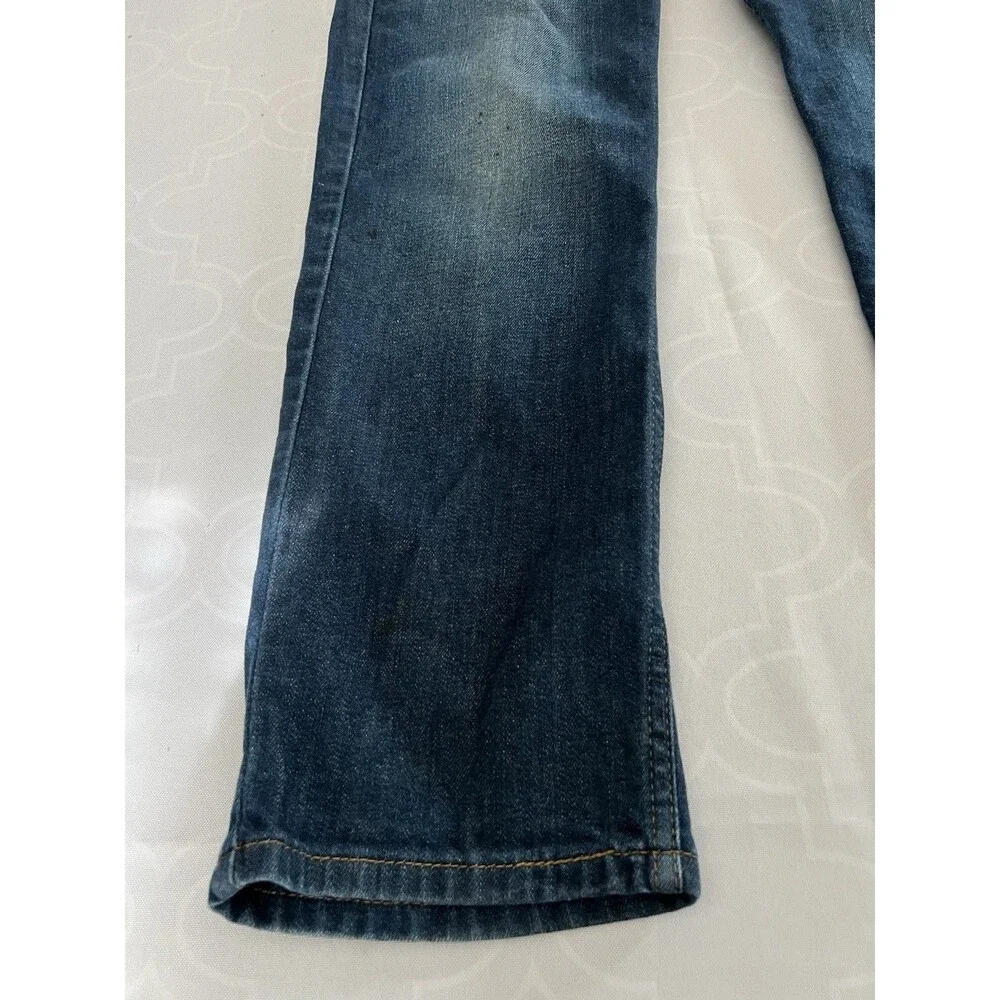 Levi’s 514 Straight Fit Medium Wash Blue Denim Jeans Men’s 33x30